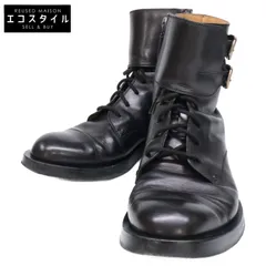 GUCCI グッチ 325854 Double Buckle Military Boots  ダブルバックル ミリタリーブーツ/ 7