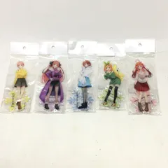 01w-6258 ○  未開封品 五等分の花嫁∬ TSUTAYA POP UP SHOP アクリルスタンドフィギュア 5種セット 一花 二乃 三玖 四葉 五月 【中古品】