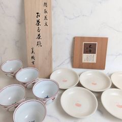 黒岩卓実 赤絵 小鉢 向付 5客 深鉢 楕円皿 食器 セット - メルカリ