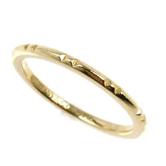 TIFFANY&Co. ティファニー K18YG イエローゴールド Tトゥルー バンド リング・指輪 9号 1.8g レディース 中古