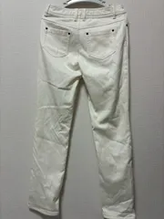 【新品タグ付】トップバリュ 背中フィット 暖かパンツ ホワイト ウエスト64