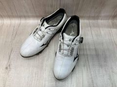 ミズノ ジェネム001 ゴルフシューズ メンズ24.5cm 未使用 牛革スパイク