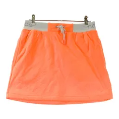 サイズ：1 NEW BALANCE GOLF ニューバランス ; 裏フリース スカート ロゴ 総柄 オレンジ系 [240101635644] ゴルフウェア レディース ストスト