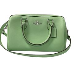 新品未使用自宅保管品COACH 2way ショルダーバッグ ライムイエロー