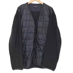 コムデギャルソンオム COMME des GARCONS HOMME 2024AW WOOL PILE × NYLON RIP CROSS QUILT JK ウールパイルミルド加工 キルトジャケット メンズ import：L のサムネイル