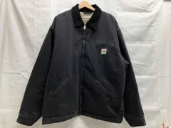 Carhartt カーハートGジャン OG DETROIT JACKET BLK 表記サイズXXL ブラック 