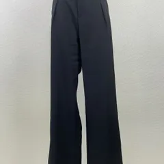 DAZY ワイドパンツ L ブラック ハイウエスト ゆったり 美脚 ストレッチ シンプル レディース　20260121-0005