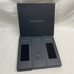 ◇ BURBERRY ソックス 3足セット [ BB-30 ] メンズ レディース 25～26cm 【保管品/開封確認済み】 ブラック/グレー/ネイビー 靴下 衣類 バーバリー / 未使用 030203