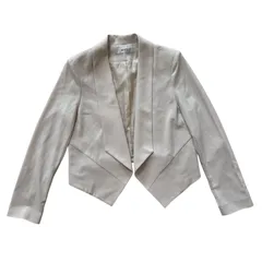  AIMER エメ テーラードジャケット ベージュ フォーマル 結婚式 入学式 レディース M【Z1807】