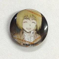 【8】 進撃の巨人 アルミン ミニ缶バッジ