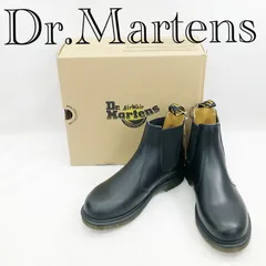 極美品 Dr. Martens ドクターマーチン チェルシー ブーツ 2976 CHELSEA BOOT SMOOTH UK5 ブラック 黒 箱有 メンズ 靴 _219068