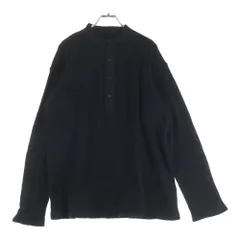 ISAMU KATAYAMA BACKLASH (イサムカタヤマバックラッシュ) BD TOP WAFFLE HENLEY NECK L/S TOPS GARMENT-DYED 強撚コットンワッフルヘンリーネック ロングスリーブカットソー 2139-01