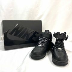 コムデギャルソン NIKE Air Force 1 Mid 黒 26cm 箱付 - メルカリ