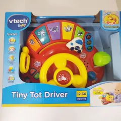 【未使用・訳あり】VTech Tiny Tot Driver 英語知育玩具 音声おもちゃ 在庫保管品のサムネイル