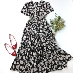 BIRTHDAY BASH バースデーバッシュ フラワープリント ワンピース (46K＋0036)26N