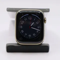 【中古】 Apple Watch Series 8 45mm GPS+Cellularモデル ゴールドステンレススチールケース MNKM3J/A ＃0951
