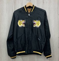 極美品✨テーラー東洋 BEAMS スカジャン リバーシブル 虎 レオパード