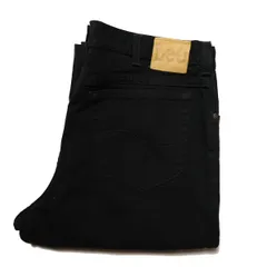 90's 00's リー Lee 200 ブラック デニムパンツ (38x30) 黒 ストレート スーパーブラック 90年代 コスタリカ製 オールド 旧タグ アメリカ古着 USED ビンテージ ヴィンテージ
