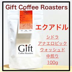 【⭐︎数量限定⭐︎】エクアドル🇪🇨 シドラ　アナエロビックウォッシュド　自家焙煎珈琲豆　中煎り　100g　《ギフトコーヒーロースターズ》