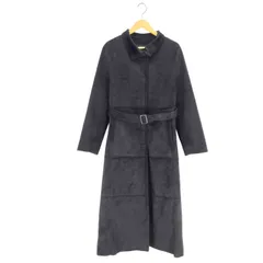 コムサイズム COMME CA ISM フェイクムートン ロングコート レディース JPN：M 