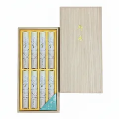 【贈答用 贈答先へ配送可能】薫寿堂　パール宝 桐箱8把入 【包装・のし無料（名入れ可）】御供・お盆・お彼岸・法要・喪中見舞い