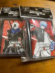 ユニオンアリーナ オフィシャルカードスリーブ 銀魂 TALES of ARISE 未開封品 2点セット
