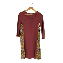 ホコモモラ Jocomomola 花柄 切替 ワンピース レディース JPN：40 