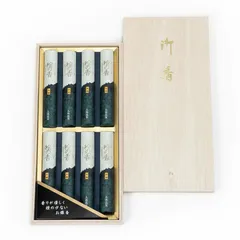 【贈答用　贈答先へ配送可能】大発　桧の香  桐箱8把入 【包装・のし無料（名入れ可）】御供・お盆・お彼岸・法要・喪中見舞い