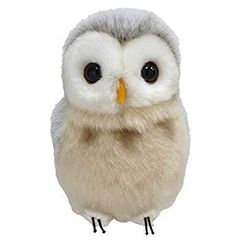 希少 レア やまね工房 エゾフクロウ タグ付き ぬいぐるみ インテリア