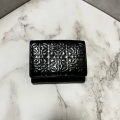 LOEWE 三つ折り財布 アナグラム 財布