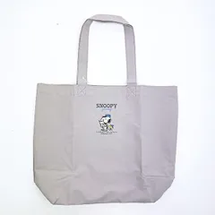 スヌーピー 超軽量トートバッグ ジャーニー グレー SNOOPY