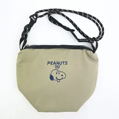 スヌーピー ショルダーバッグ ベージュ SNOOPY