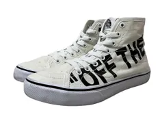 VANS (バンズ) ハイカットスニーカー V38CL+DECON 593406-0002 27cm US9 ホワイト メンズ/006