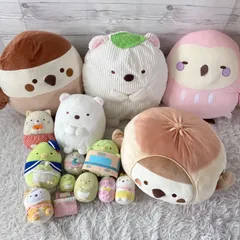 すみっコぐらし ぬいぐるみ 大量まとめ売り 15点セット もちもちぬいぐるみ すずめ ねこ しろくま マスコット 15
