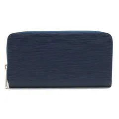 LOUIS VUITTON ルイ ヴィトン エピ ジッピーウォレット ラウンドファスナー 長財布 アンディゴブルー 紺 ネイビー シルバー金具 M61873