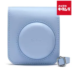 【新品】フジフイルム カメラケース instax mini 12「チェキ」用 ブルー