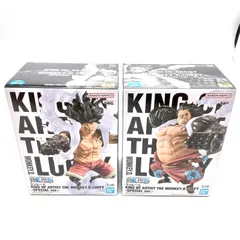 【未開封】【フィギュア】ワンピース KING OF ARTIST ルフィ ギア4 バウンドマン／スネイクマン SPECIAL ver. 2種セット