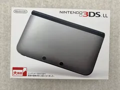 ◆ニンテンドー3DSLL本体 シルバー×ブラック　0012568670　動作品