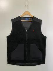 【中古品】POLO RALPH LAUREN ポロ・ラルフローレン FLEECE VEST MNPOKNI1N220004 フリース ベスト メンズ パイル フリース ハイブリッド 【147-260227-em-40-min】