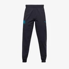 【送料無料・匿名配送】PUMA プーマ マルセイユ プレマッチ ウーブンパンツ 25/26 紺 ネイビー 撥水 防風 新品 正規品 日本未発売