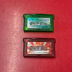 ●Nintendo　ポケットモンスター　エメラルド　ルビー　ソフトのみ　2点セット　ゲームボーイアドバンスソフト　GBAソフト　任天堂