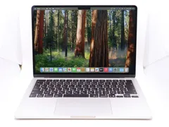 【中古】 MacBook Air 13.6インチ M4 16GB 256GB シルバー  MW0W3J/A  ＃4501