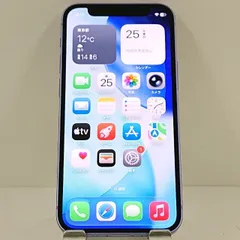【デモ機】iPhone12 mini 64GB au パープル 送料無料 本体 c17552