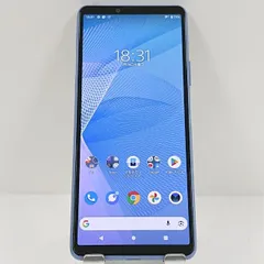 Xperia 10 III SOG04 au ブルー 送料無料 本体 c17568