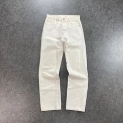 USA製 90s Vintage Levi's 501 Denim Jeans リーバイス デニムパンツ ホワイトデニム ジーンズ ジーパン 刻印552 ストレート ボタンフライ ヴィンテージ ビンテージ