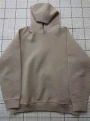 ◇ Θ ユニクロ UNIQLO ドライスウェットプルパーカ XL ベージュ系 メンズ E  【1602040009167】