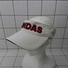 ◇ Θ アディダス adidas サンバイザー ホワイト系 メンズ E  【1602040009624】