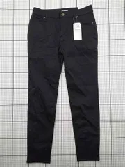 ◇ Θ シネマクラブ CINEMA CLUB スリムカラースキニーパンツ ブラック系 L レディース E  【1602040011153】