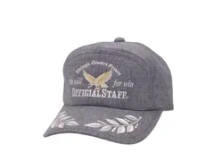 SJDオリジナル【大きいサイズ・3L】OfficialStaff ワイドキャップ ブラック アポロキャップ 日本製 国産 誠実堂製帽所 セイジツドウセイボウショ せいじつどうせいぼうしょ 誠實堂製帽所 帽子屋SEIJITSUDO w3l64のサムネイル