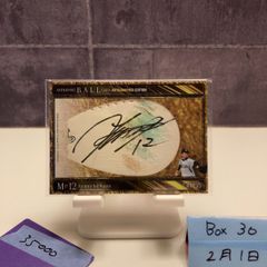 BBM 三浦大輔 直筆サインカード genesis 直筆ボールサインカード 